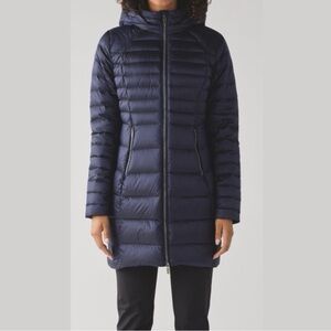 Lululemon Goose Down Hooded Puffer Parka Coat